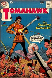 Tomahawk (DC, 1950 series)  #68 (May-June 1960) — The Frontier Superman!