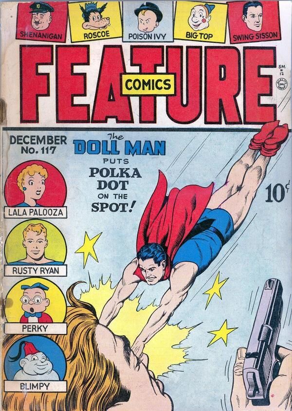 Feature Comics (Quality, 1939 series) #117 (December 1947)