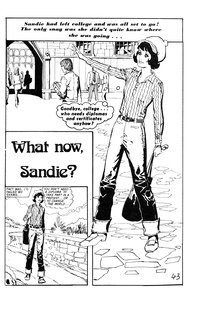 Young Love (Sport Magazine, 1970 series)  #13 ([November 1973?]) — What Now, Sandie?