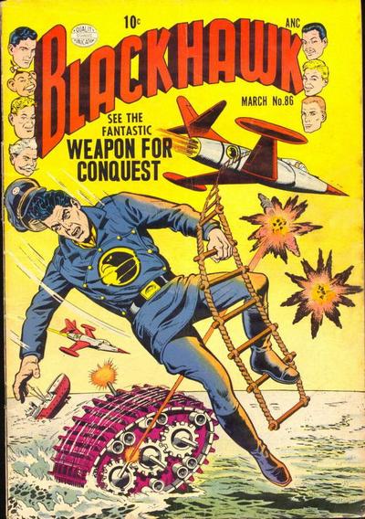 Blackhawk (Quality, 1944 series) #86 (March 1955)