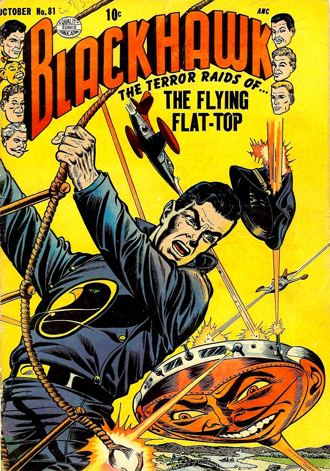 Blackhawk (Quality, 1944 series) #81 (October 1954)