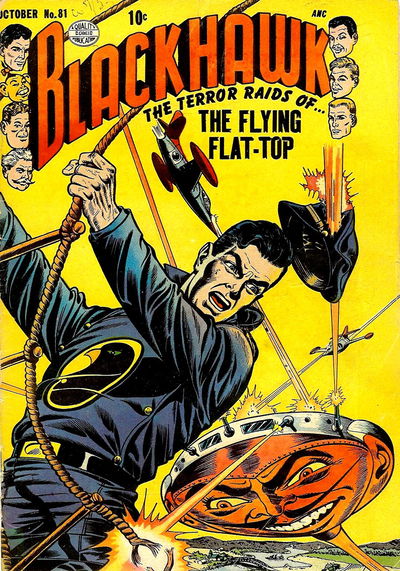 Blackhawk (Quality, 1944 series) #81 (October 1954)