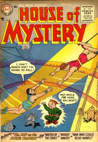 House of Mystery (DC, 1951 series) #43 (October 1955)
