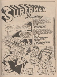 Giant Supergirl Album (Colour Comics, 1970 series) #4 — Part 1: The Son of Bizarro!