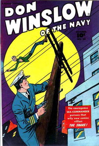 Don Winslow of the Navy (Fawcett, 1943 series)  #50 (October 1947) — The Snake!