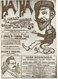 Ha! Ha!: a Merry Magazine for Australians (Vincent Patrick Taylor, 1898? series) #3 (June 1898)