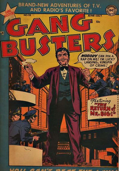 Gang Busters (DC, 1947 series) #28 (June-July 1952)
