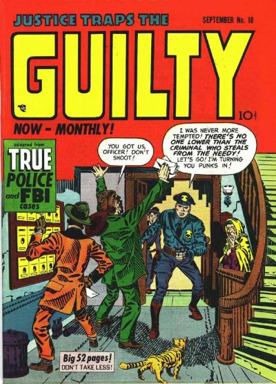 Justice Traps the Guilty  v3#6 (18) (September 1950)