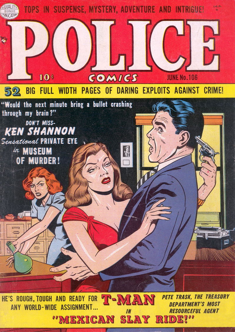 Police Comics (Quality, 1941 series) #106 (June 1951)