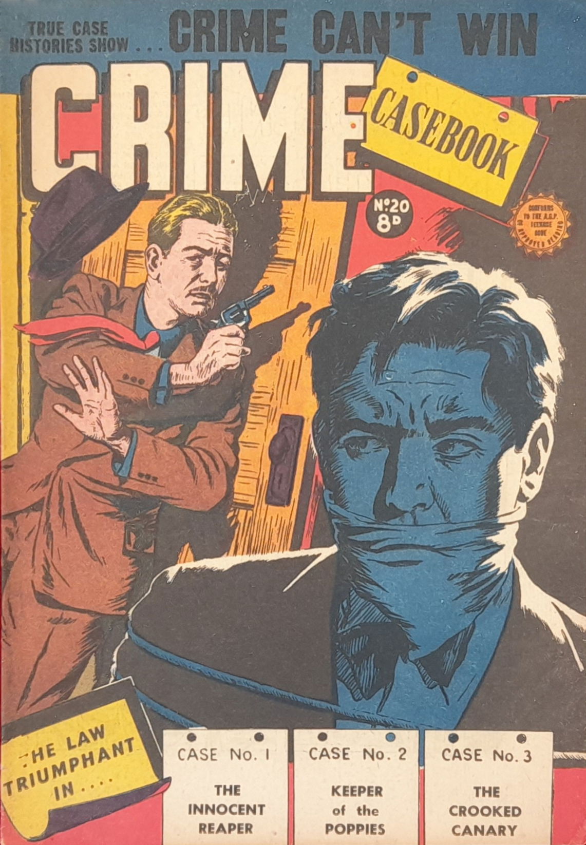Crime Casebook (Transport, 1953? series) #20 ([August 1954?])