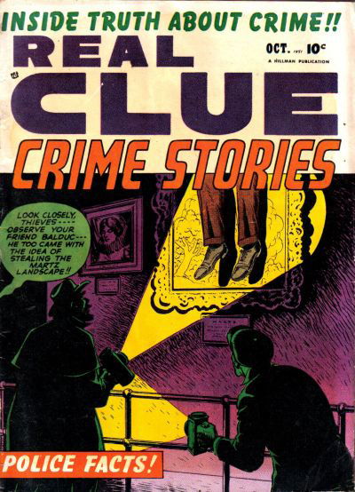 Real Clue Crime Stories (Hillman, 1947 series) v6#8 [68] (October 1951)