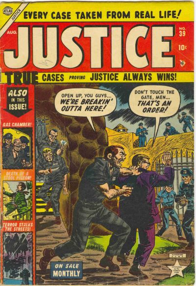 Justice  #39 (August 1953)