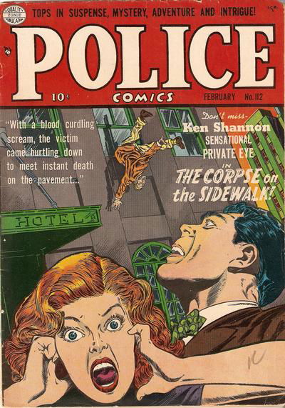 Police Comics (Quality, 1941 series) #112 (February 1952)