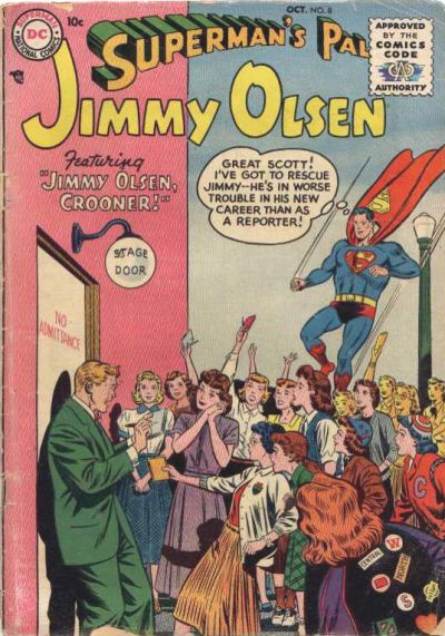 Superman's Pal, Jimmy Olsen (DC, 1954 series) #8 (October 1955)