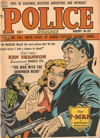 Police Comics (Quality, 1941 series) #107 (August 1951)