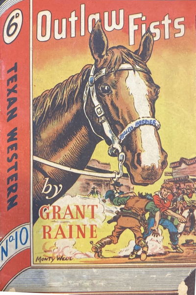 Texan Western (Whitman Press, 1948? series) #10 — Outlaw Fists [January 1949?]