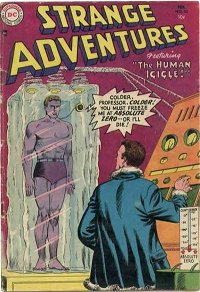 Strange Adventures (DC, 1950 series) #53 — The Human Icicle!