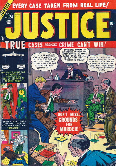 Justice  #24 (November 1951)