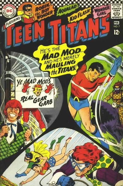 Teen Titans (DC, 1966 series) #7 (January-February 1967)