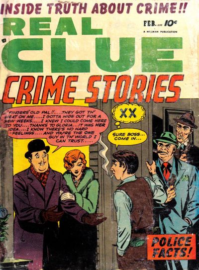 Real Clue Crime Stories (Hillman, 1947 series) v6#12 (February 1952)