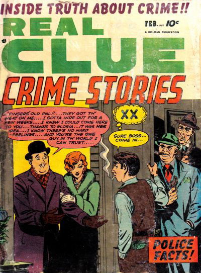 Real Clue Crime Stories (Hillman, 1947 series) v6#12 (February 1952)