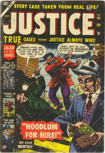 Justice  #40 (September 1953)