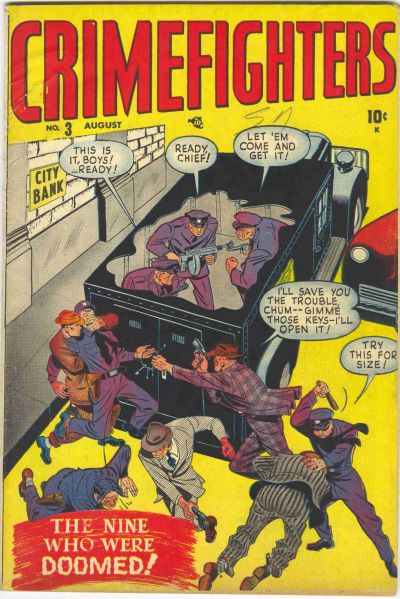 Crimefighters  #3 (August 1948)