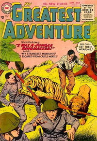 My Greatest Adventure (DC, 1955 series)  #5 (September-October 1955) — I Was a Jungle Ringmaster