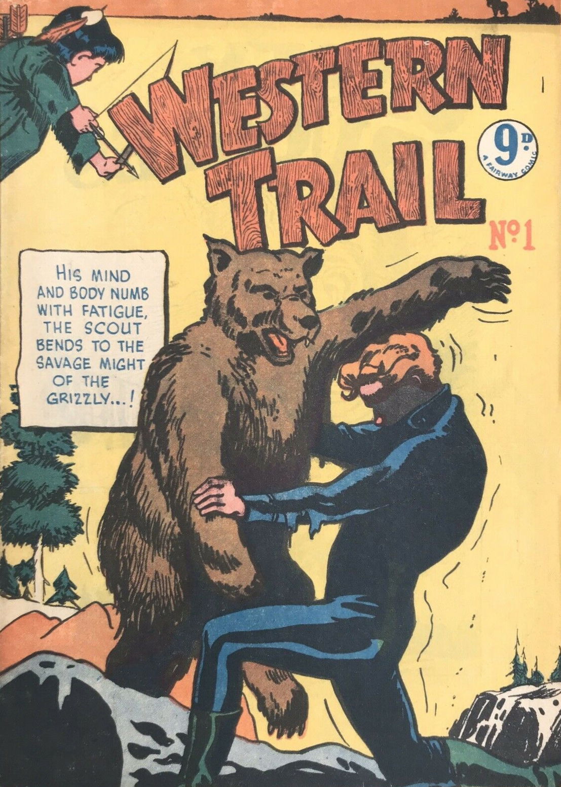 Western Trail (Fairway, 1955? series) #1 ([May 1955?])