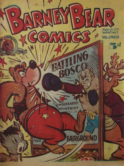 Barney Bear Comics (Times, 1950? series) v1#10 [1950?]