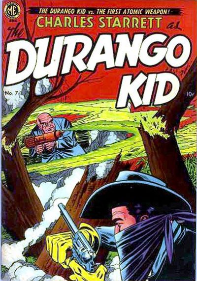Charles Starrett as the Durango Kid (Magazine Enterprises, 1949 series) #7 (October-November 1950)