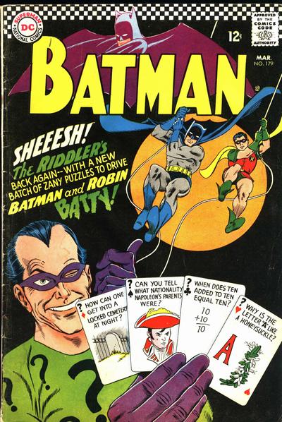 Batman (DC, 1940 series) #179 (March 1966)