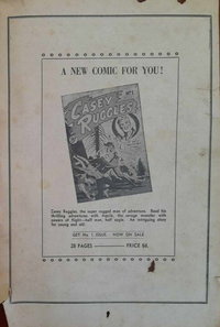 Silver Flash (Invincible, 1951 series)  #24 ([June 1952]) — A New Comic for You! [Casey Ruggles]