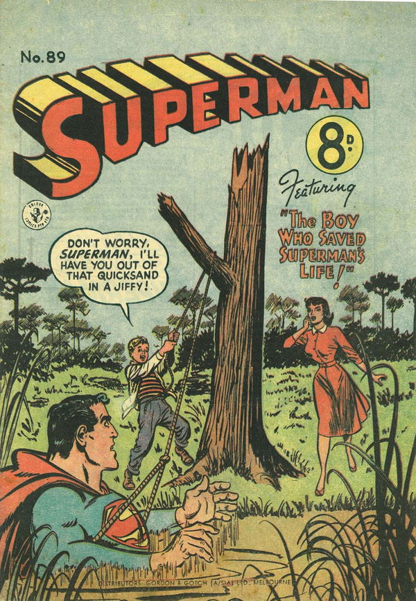 Superman (Colour Comics, 1950 series) #89 ([January 1955])