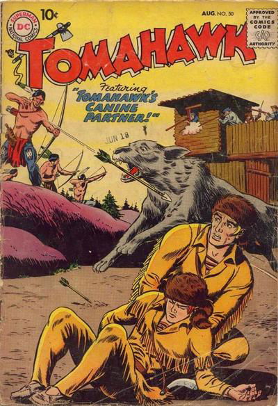 Tomahawk (DC, 1950 series) #50 August 1957