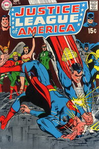 Justice League of America (DC, 1960 series) #74 September 1969