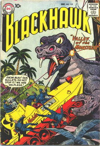 Blackhawk (DC, 1957 series)  #119 (December 1957)