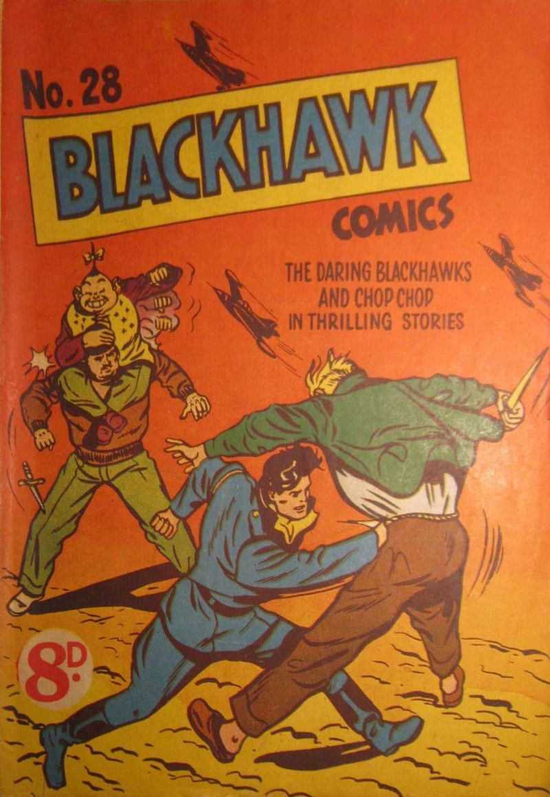 Blackhawk Comic (Youngs, 1949 series) #28 — Blackhawk Comics ([May 1951?])