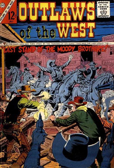 Outlaws of the West (Charlton, 1957 series) #59 (July 1966)