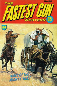 The Fastest Gun Western (KG Murray, 1974 series) #22 [March 1976?]