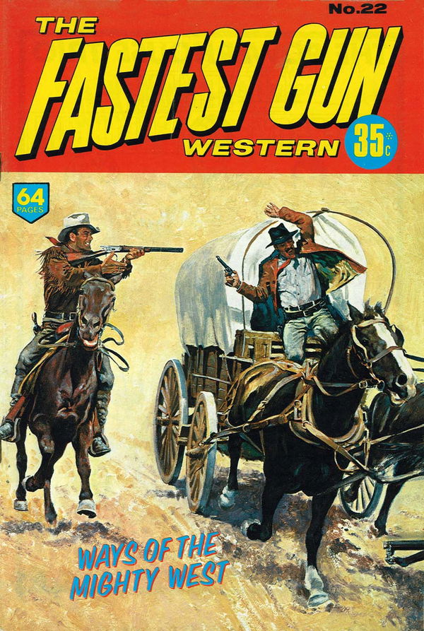 The Fastest Gun Western (KG Murray, 1974 series) #22 ([March 1976?])