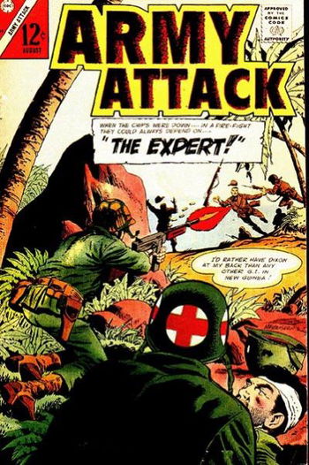 Army Attack (Charlton, 1965 series) #44 August 1966