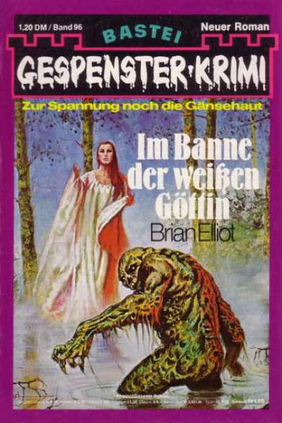 Gespenster-Krimi (Bastei Verlag, 1973 series) #96 — Im Banne der weißen Göttin (15 July 1975)