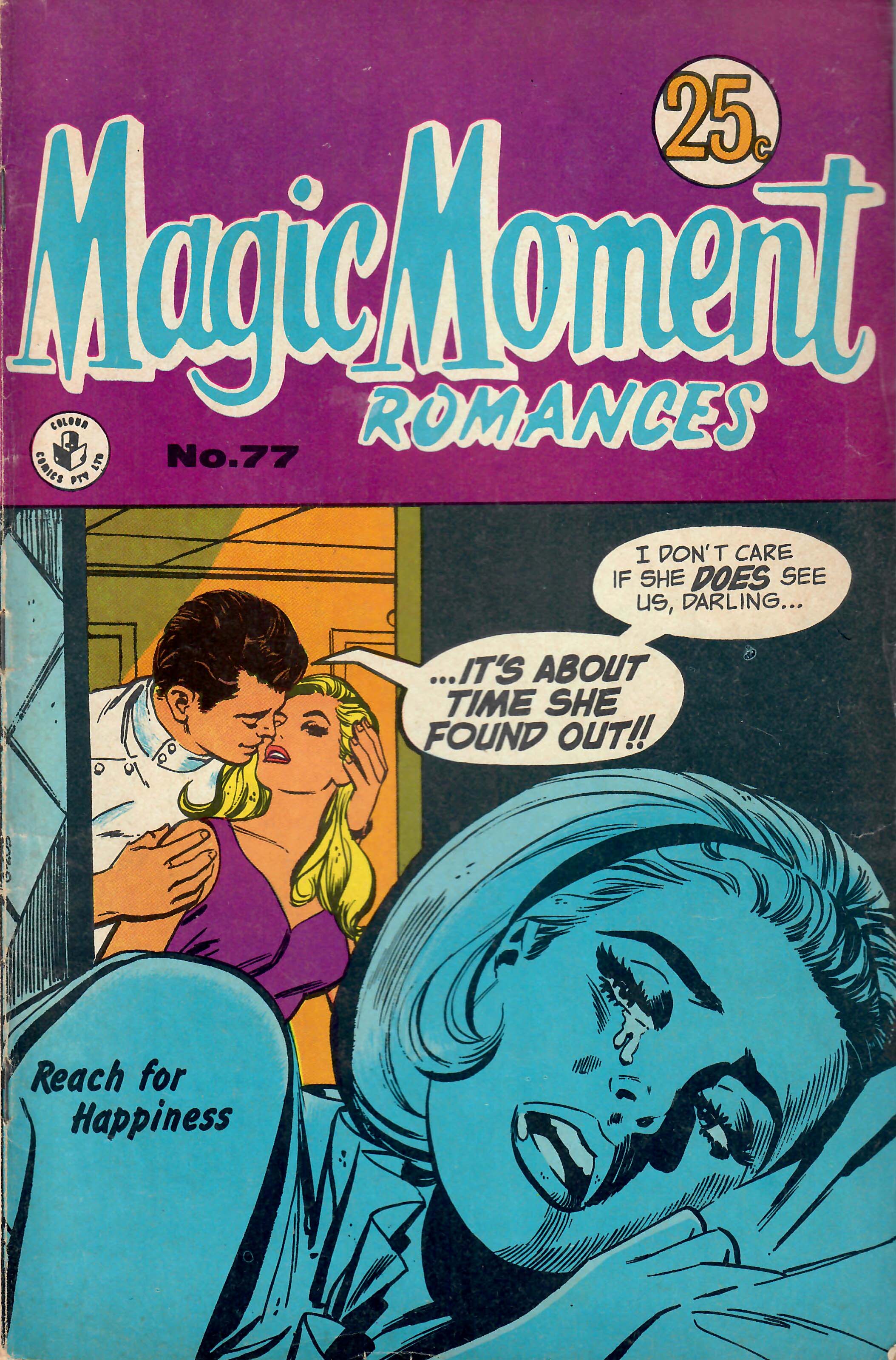 Magic Moment Romances (Colour Comics, 1957 series) #77 ([February 1970?])