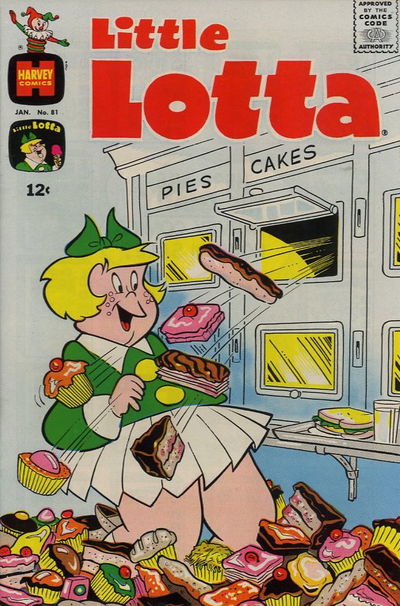 Little Lotta (Harvey, 1955? series) #81 (January 1969)