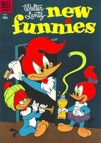Walter Lantz New Funnies (Dell, 1946 series)  #218 (April 1955) — Untitled