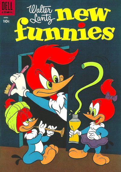 Walter Lantz New Funnies  #218 (April 1955)