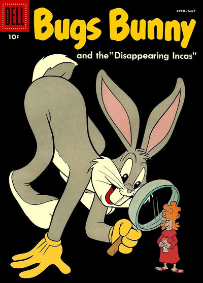 Bugs Bunny (Dell, 1952 series) #54 (April-May 1957)