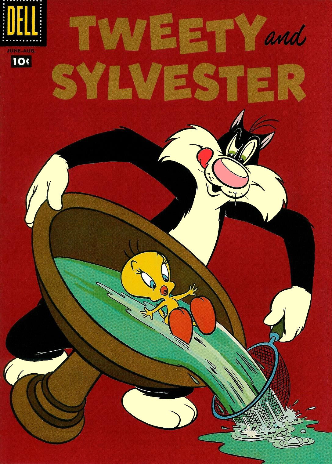 Tweety and Sylvester (Dell, 1954 series) #17 (June-August 1957)