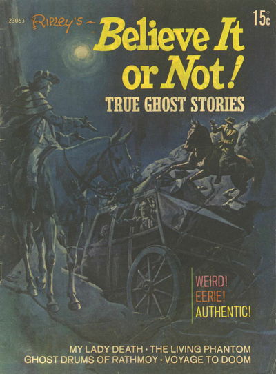 Ripley's Believe It or Not! True Ghost Stories (Magman, 1973) #23063